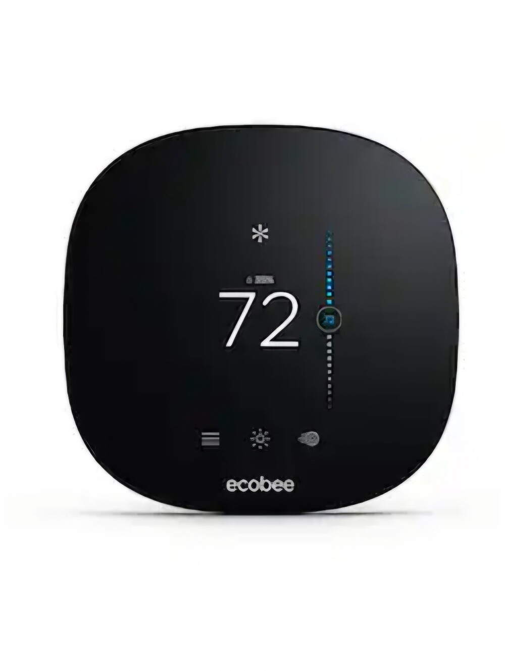 NWOT ecobee e3 Lite Black Smart Compatible Thermostat with Wi-Fi Compatibility